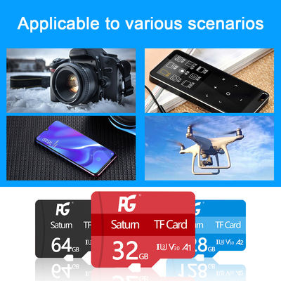 클래스 10 C10 U3 A1 A2 TF 메모리 저장 카드 128GB 16GB 32GB 64GB 256GB 높은 용량