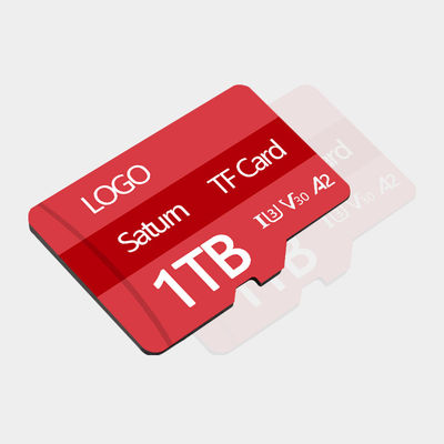 플라스틱 메모리 TF 카드 클래스 10 16GB-512GB 보안 카메라용 빠른 데이터 전송