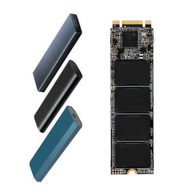 사용자 지정 로고 M.2 산업용 솔리드 스테이트 드라이브 64GB 128GB 256GB 1TB 하드 드라이브 SATA III SSD