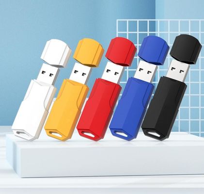 플러그 앤 플레이 USB 3.0 펜 드라이브 64GB 128GB 플라스틱 플래시 스틱 사용자 정의 로고